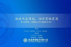 原油周报：地缘风波再起，油价宽幅震荡